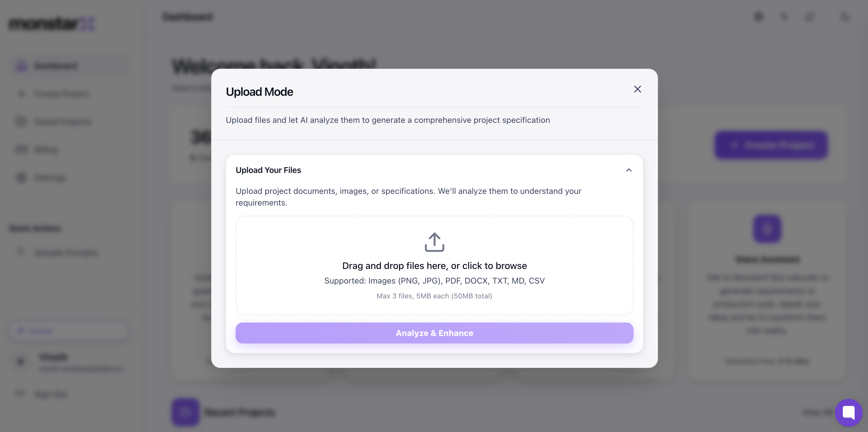 MonstarX demo step 4